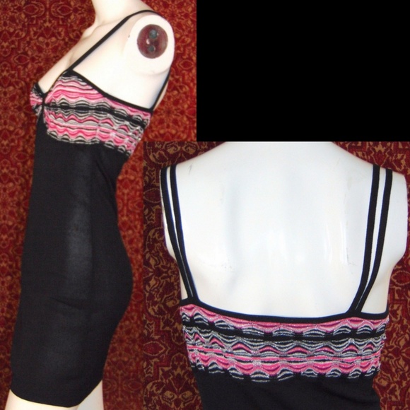 G by GUESS knit body-con spaghetti strap dress M 💥 - Picture 4 of 4